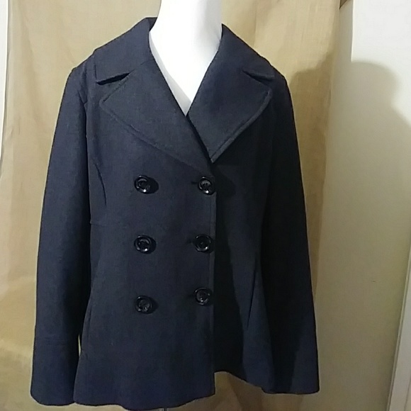 Grey Coat Pea NEW XL Women's Dark Michael Kors lcFK1J